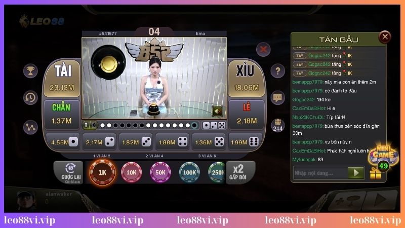 Hình ảnh sảnh live casino rõ nét, chân thực
